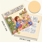 Girl Moments Coloring Book