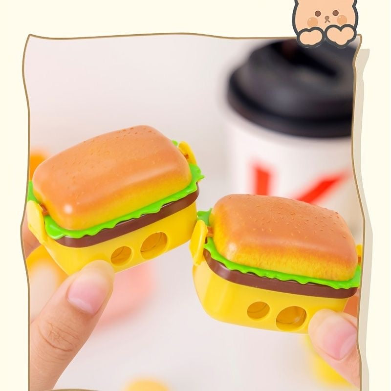 Burger Sharpener With Erasers