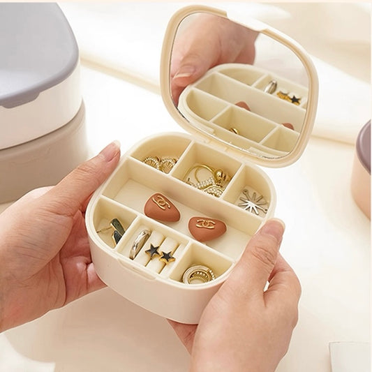 Mini Jewelry Organizer With Mirror