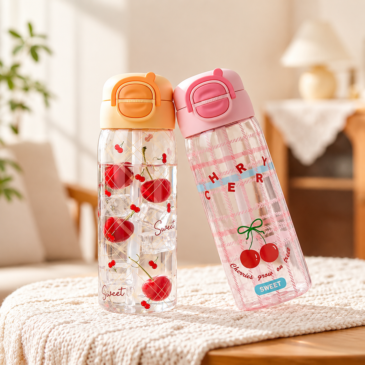 Kawaii Cherry Bliss Bottle