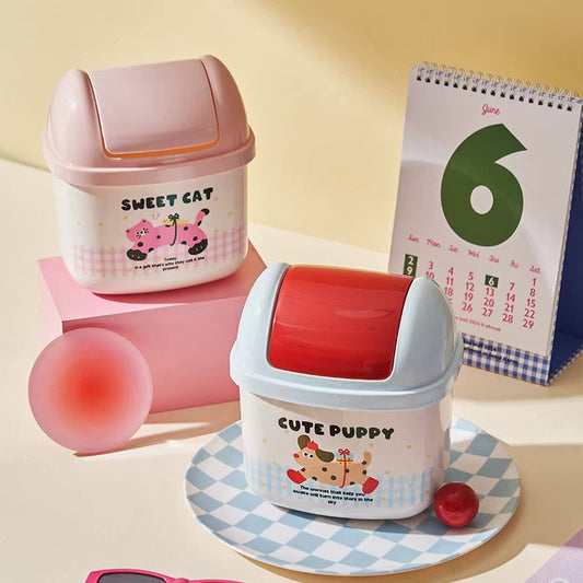 Kawaii Desk Dust Bin