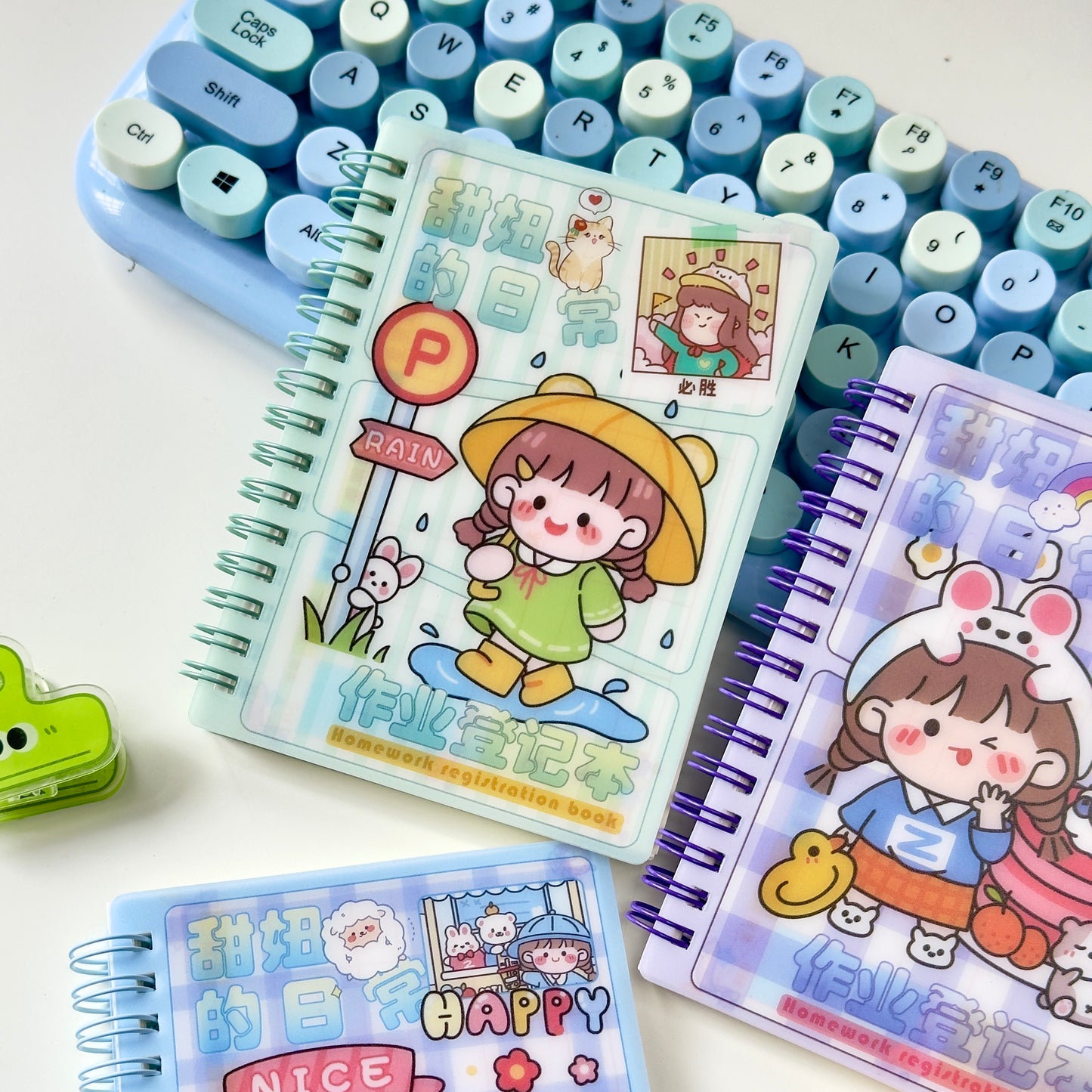 Girly Theme Spiral Diary