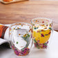 Flower Glass Cup