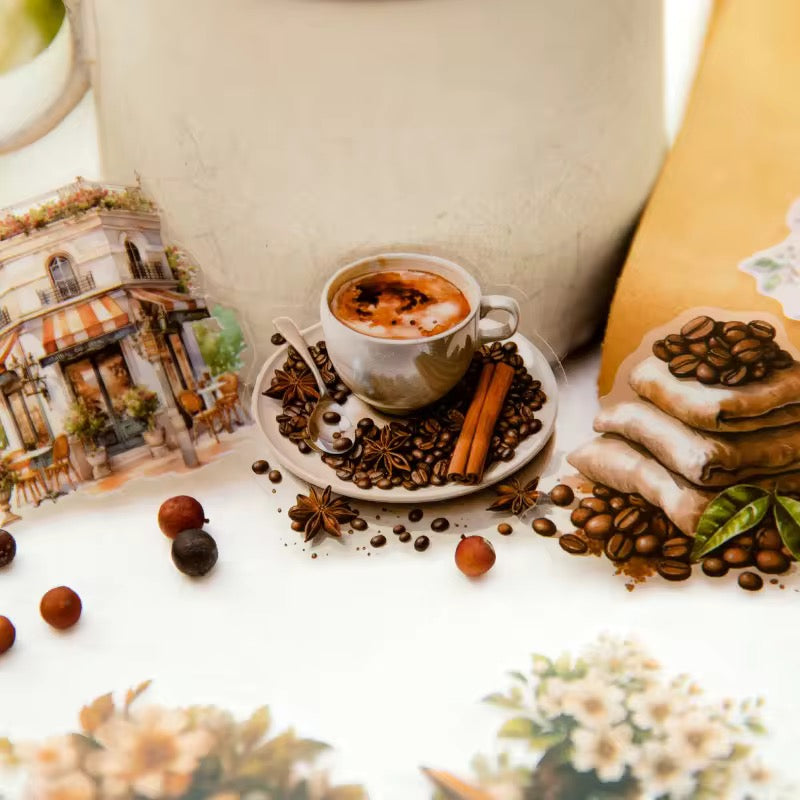 Coffee Diary Pet Stickers