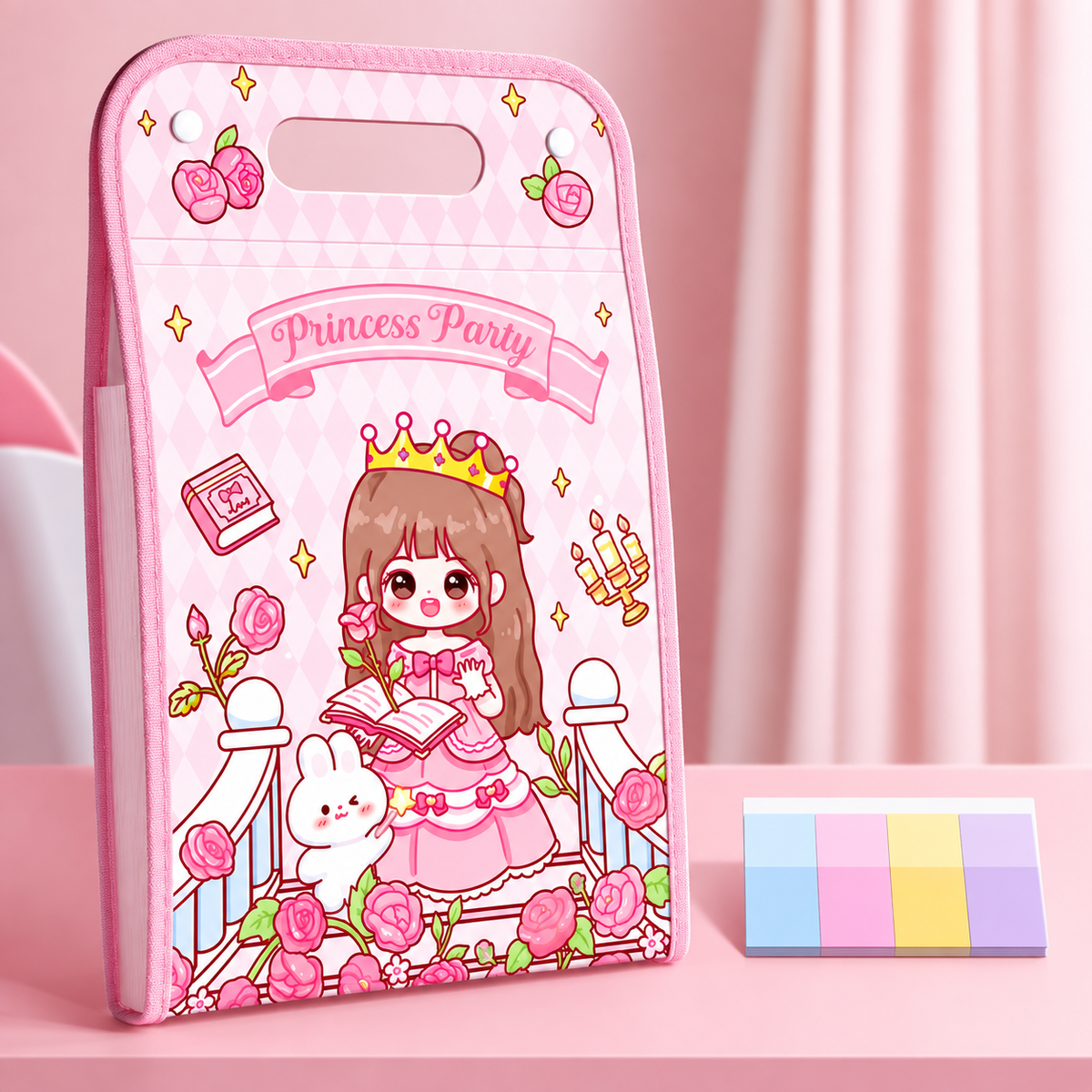 Girly Large Capacity File folder