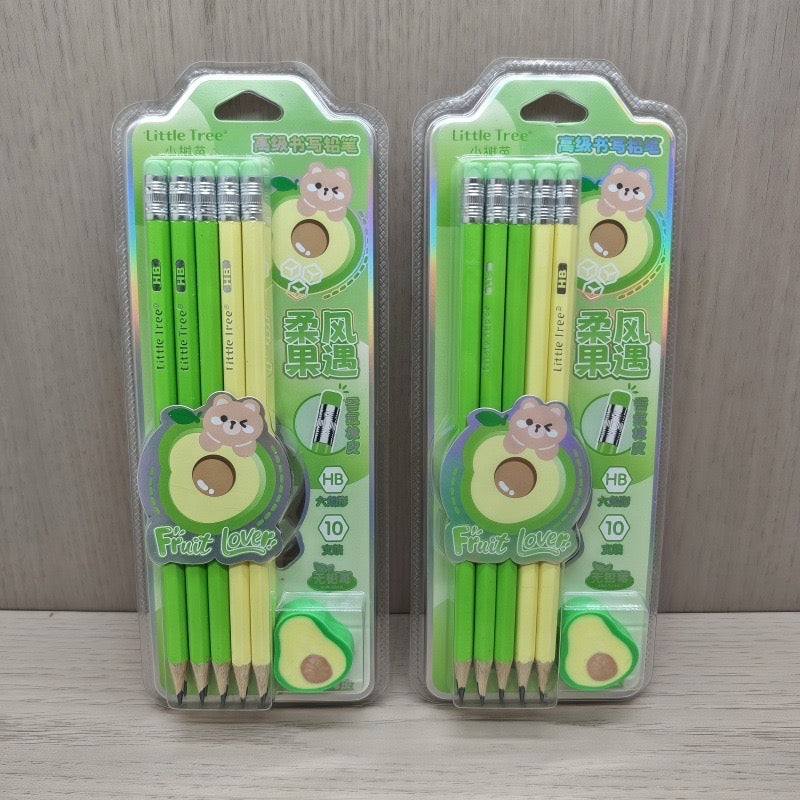 Fruit Lover Pencil Set
