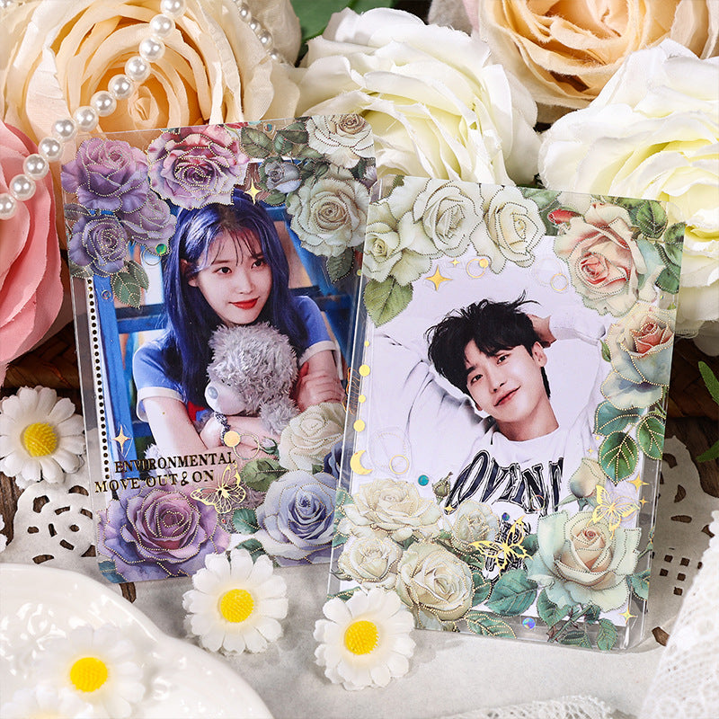 Korean Flower Journal Sticker (4 Sheet)