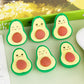 Avocado 5pcs Eraser Set