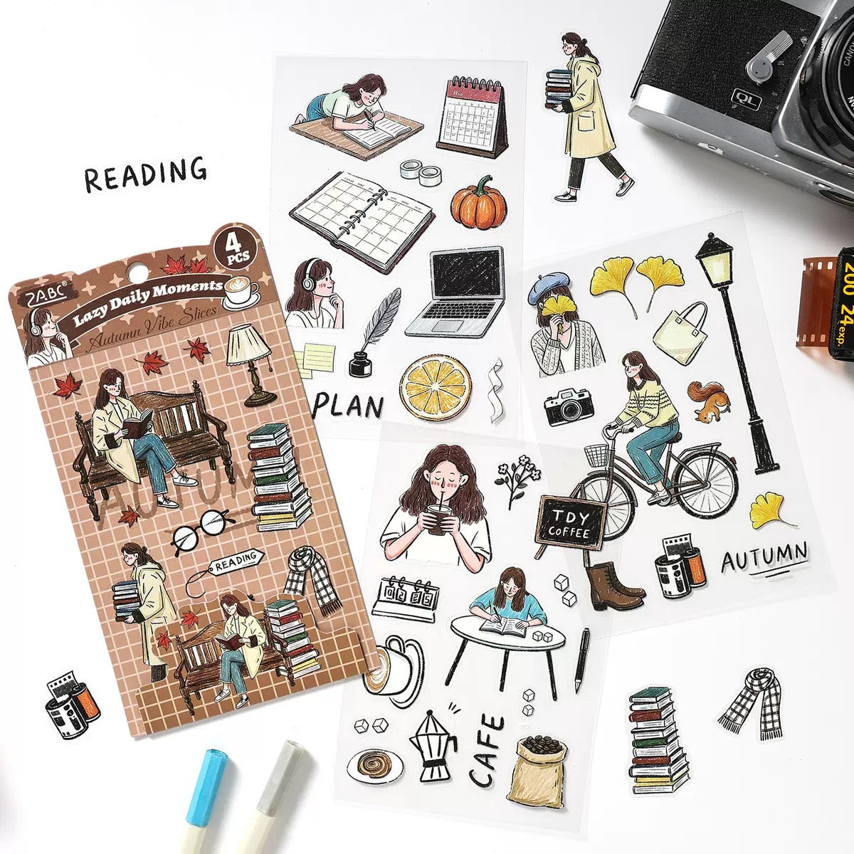 Girly Daily Moments Stickers