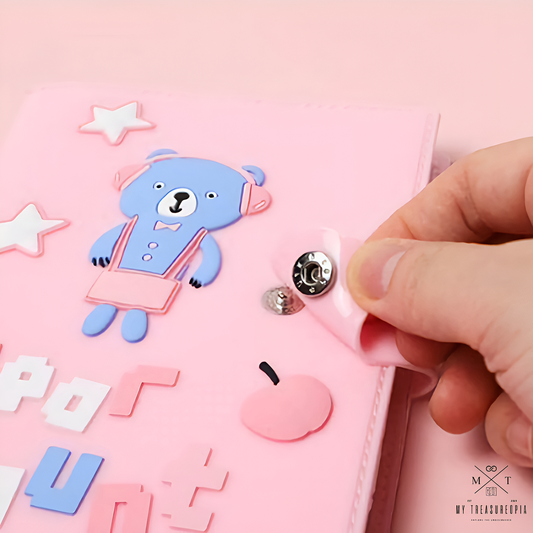 Kawaii Silicone Cover Diary