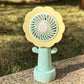 Floral Mini Fan