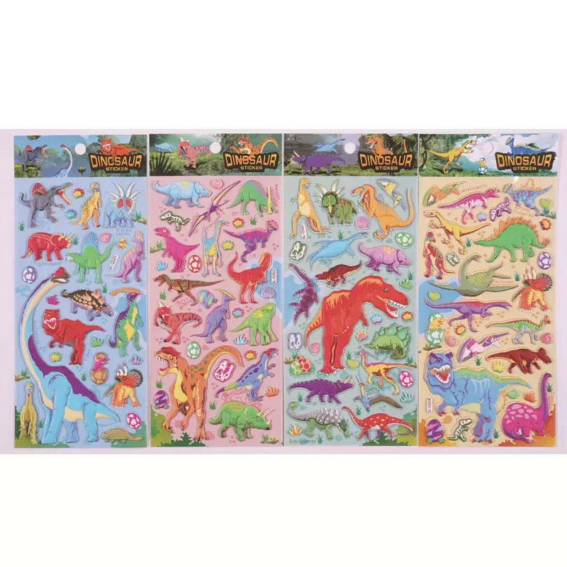 Dino Puffy Sticker
