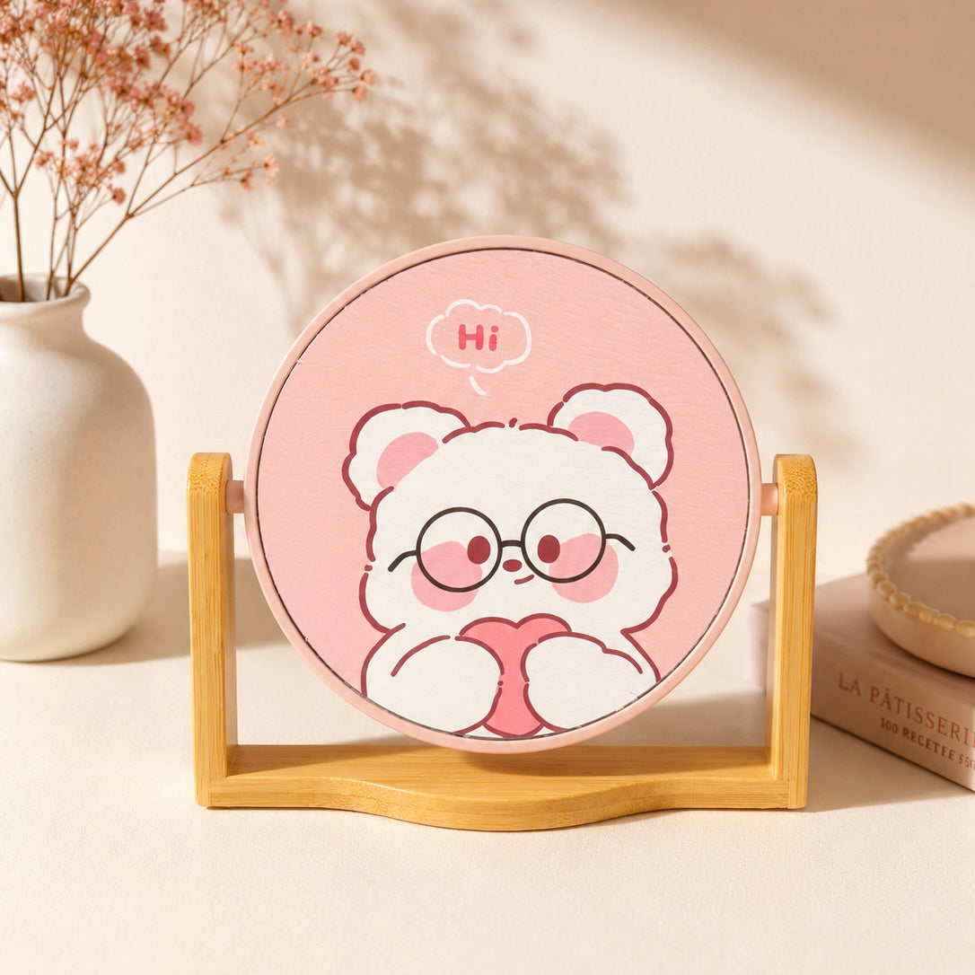 Kawaii Bear Standing Mirror
