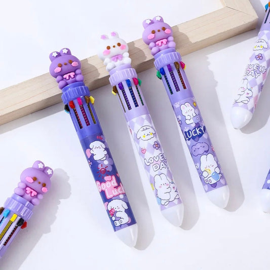 Lovely Bunny 10 in 1 Pen