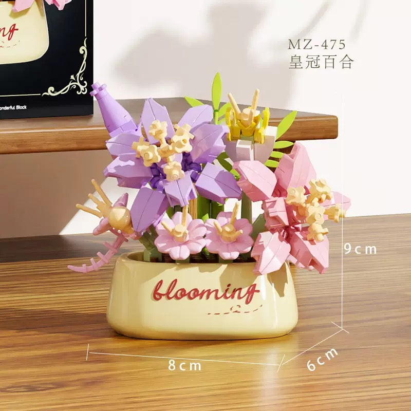 Floral Lego Set