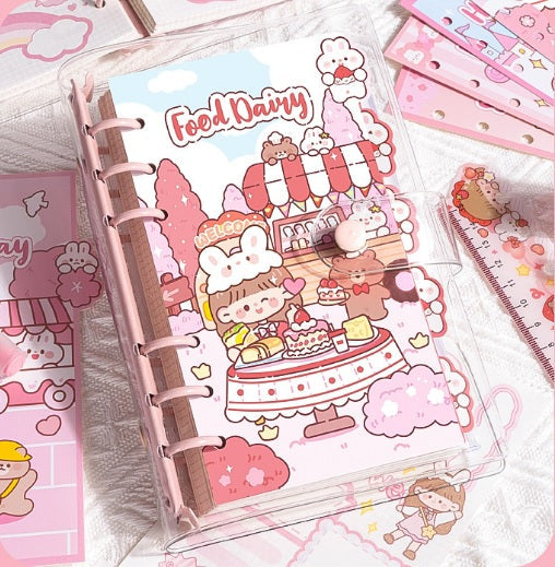 Cute Spiral Diary