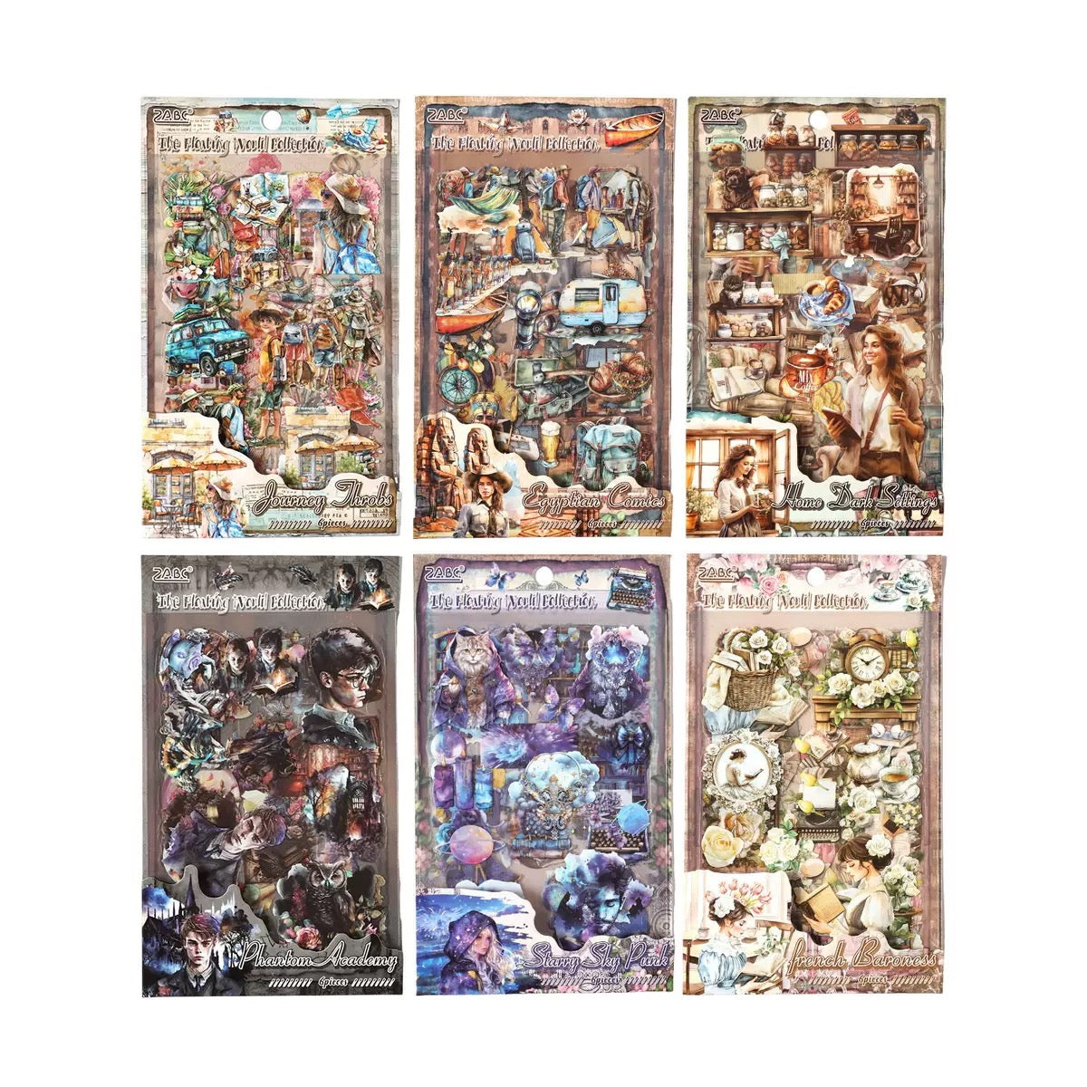 Vintage Story Telling Deco Sticker