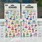 Kawaii Deco Foam Stickers