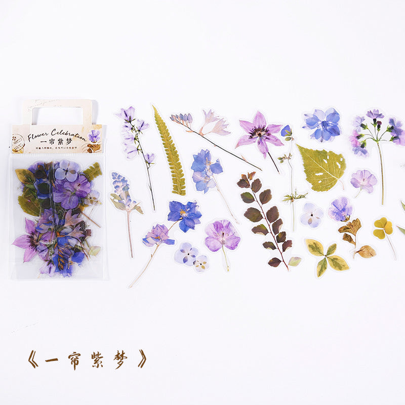 Floral Pet Journaling Stickers
