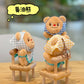 Butter Bear Plush Keychain