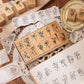 Wooden Floral Journaling Stamp
