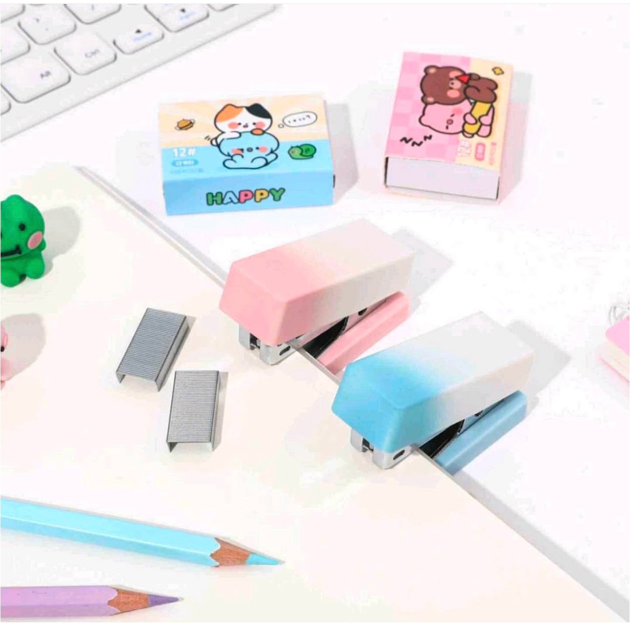 Cute Stapler Set