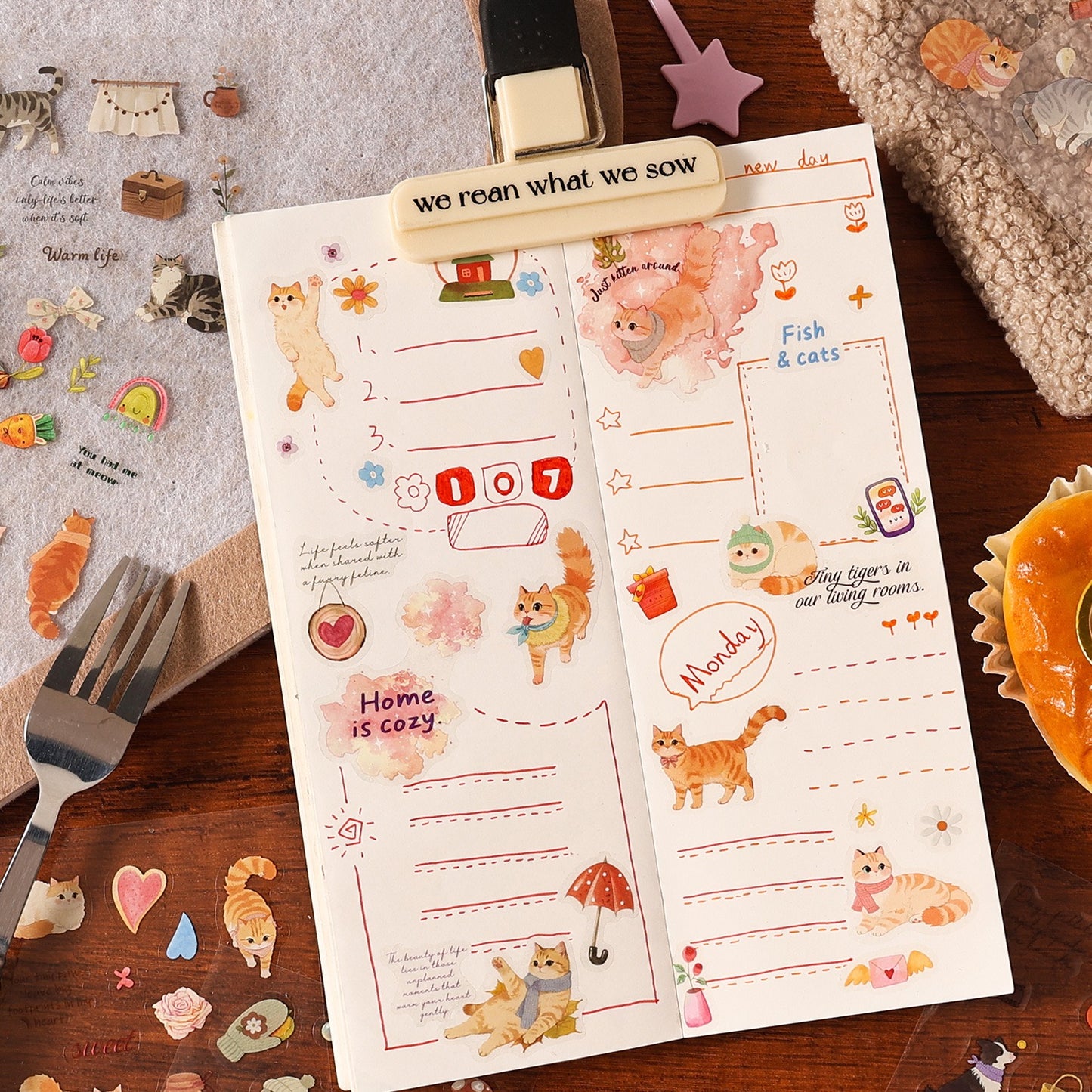 Cute Animal Mini Stickerbook