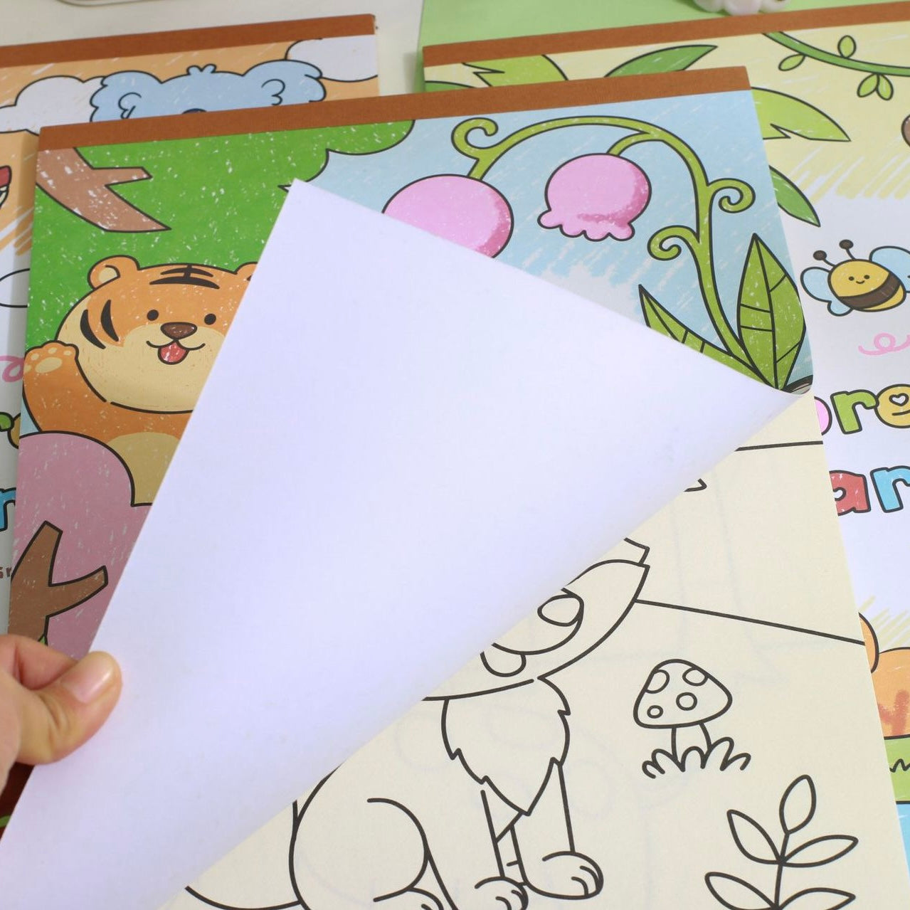 Giant Forest Party Coloring Book