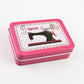 Metal Tin Box(Sewing theme)