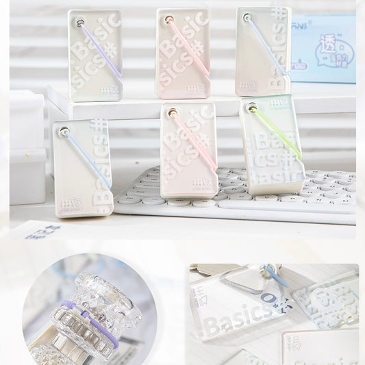 Mini Acrylic String Notebook