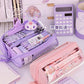 Large Capacity Transparent Pencil Case