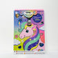 Unicorn Coloring Kit With Stickers