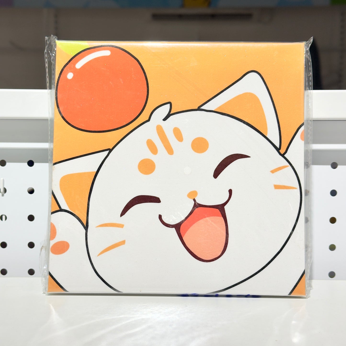 DIY Pom Pom Ball Paint Canvas