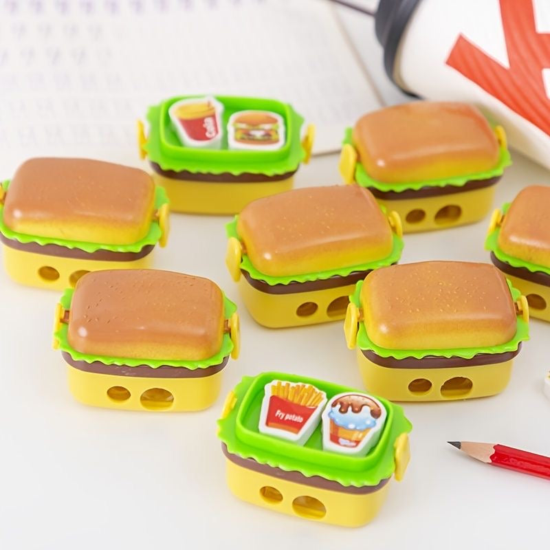 Burger Sharpener With Erasers