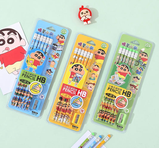 Shinchan Pencil Set