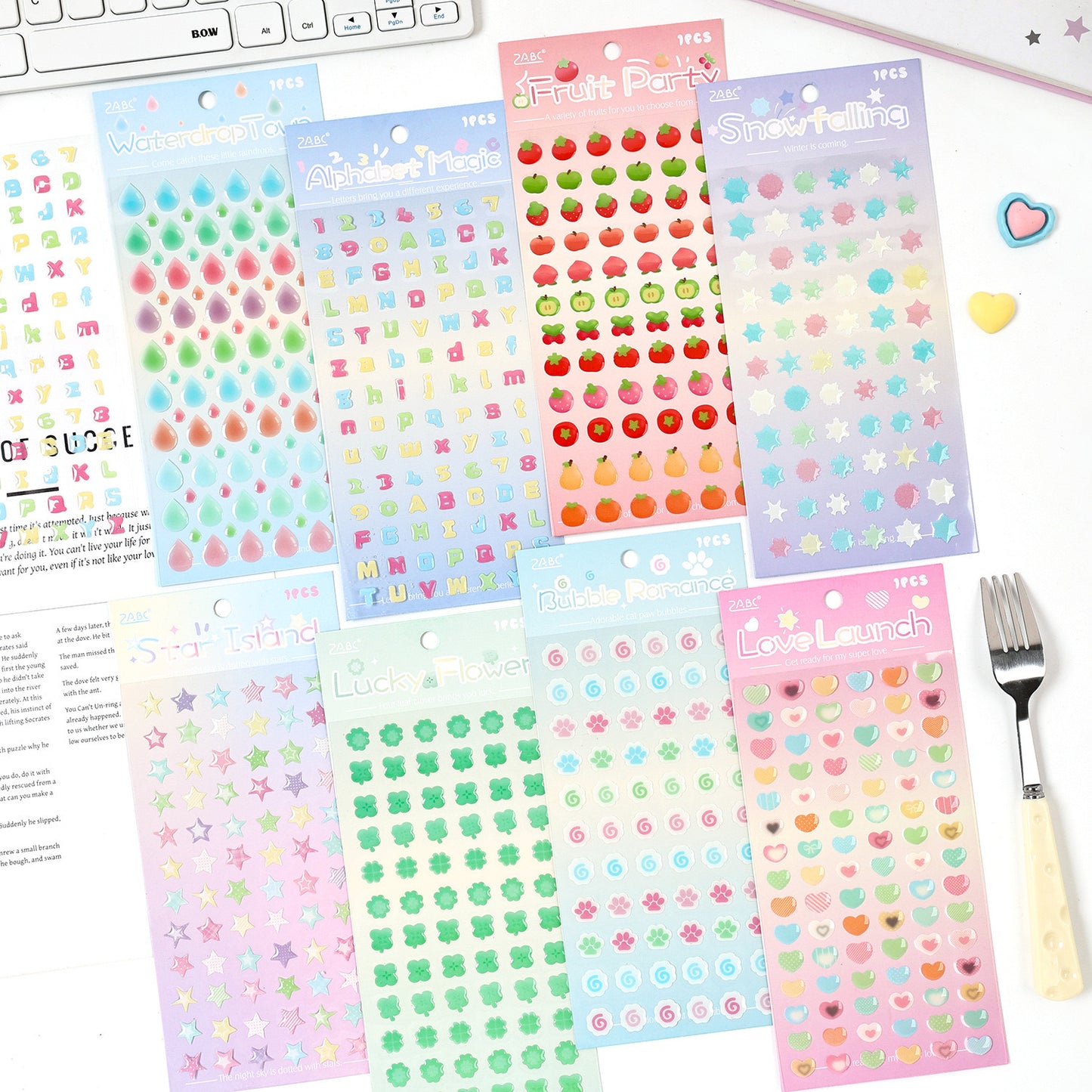 Kawaii Jelly Sticker