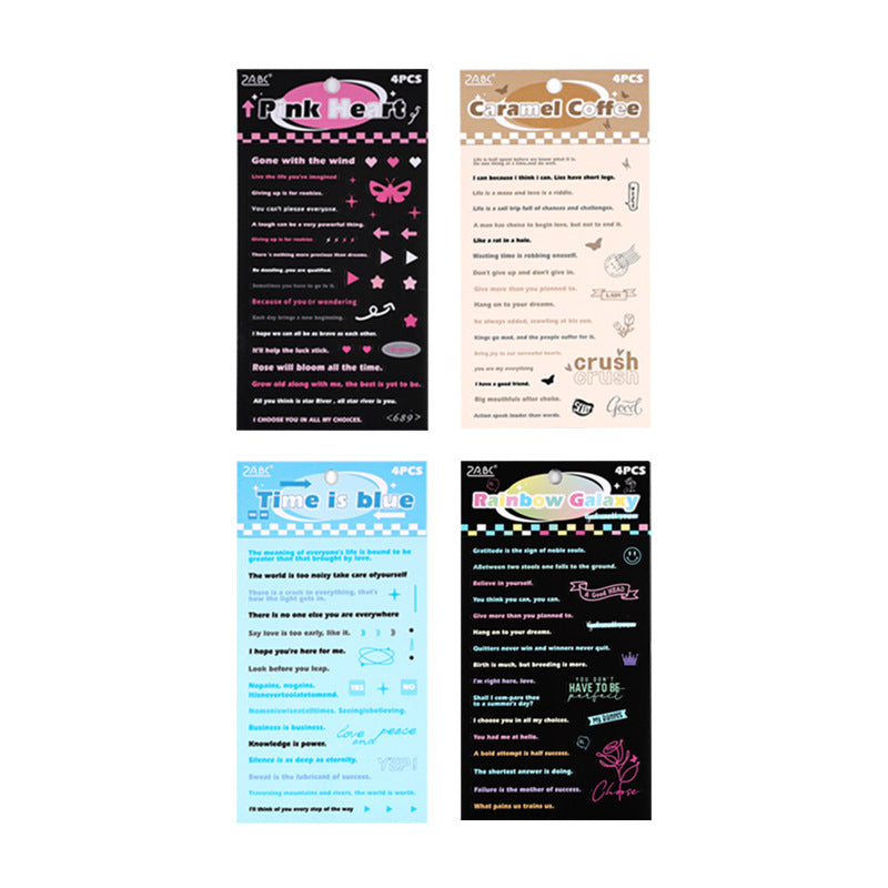 Journaling Qoute Stickers