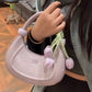 Tulip Solid Box Shoulder Bag