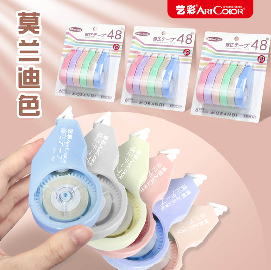 Morandi 6 Pcs Correction Tape