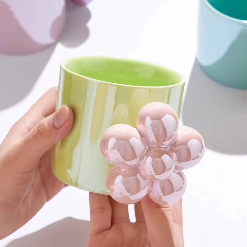 Pinteresty Floral Mug
