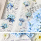 Floral Theme Journaling Pet Sticker Roll
