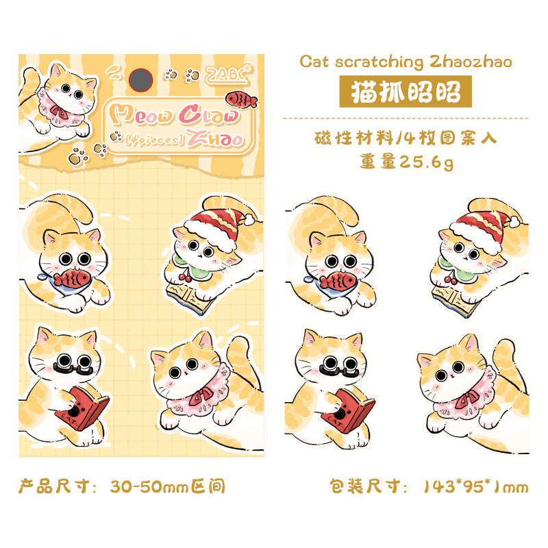 Kawaii Magnetic Bookmark