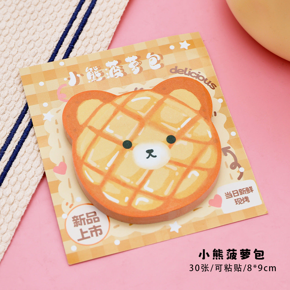 Kitty Bread Mini Sticky Note