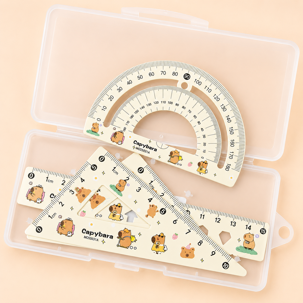 Kawaii Metal Ruler Kit