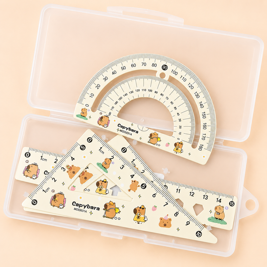 Kawaii Metal Ruler Kit