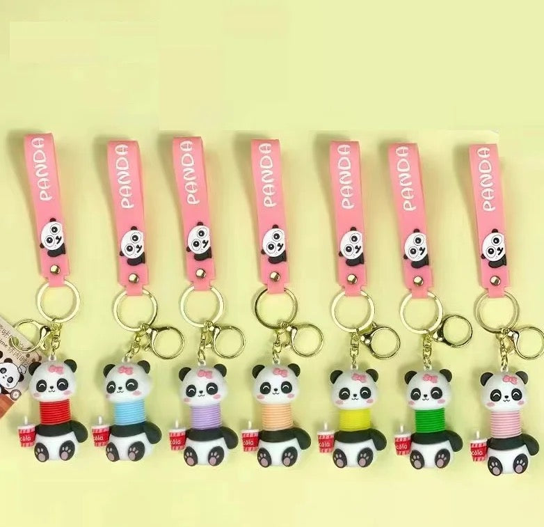 Panda Stretchable Keychain