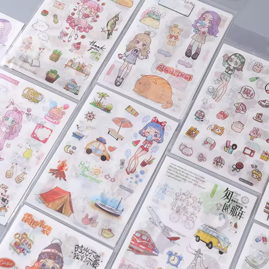 Kawaii Butter Sticker Set
