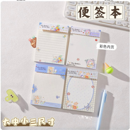 Cottage Bunny Memopad