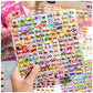 Kawaii Vehicle Puffy Sticker Set