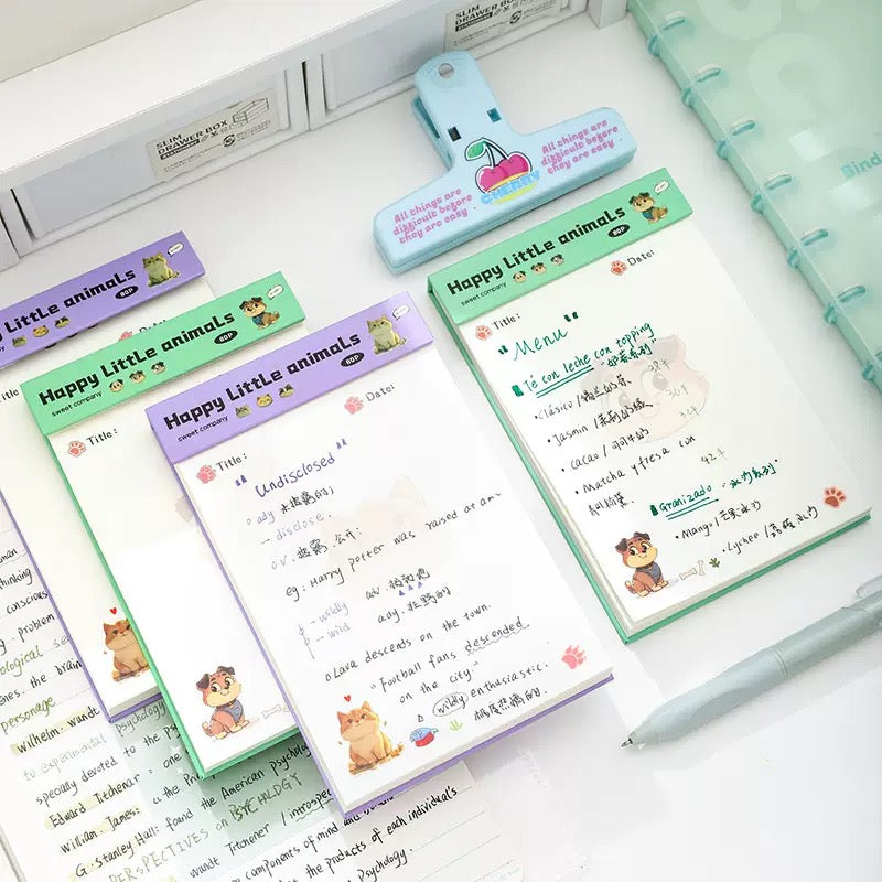 Kawaii Tearable Memo pad